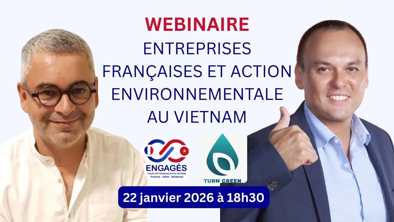 Webinaire janvier 2026 Entreprises francais et action environnementale au Vietnam Webinaire janvier 2026 Entreprises francais et action environnementale au Vietnam