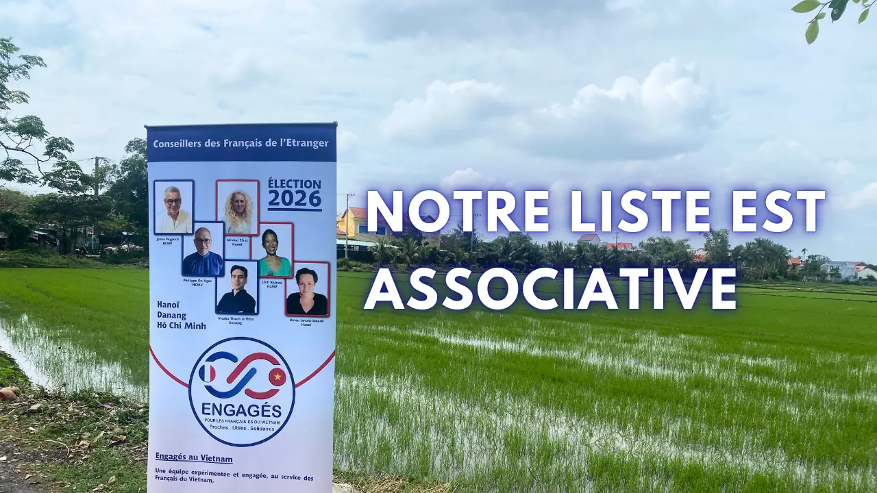 Engages au Vietnam une liste pour les elections consulaires 2026 associative