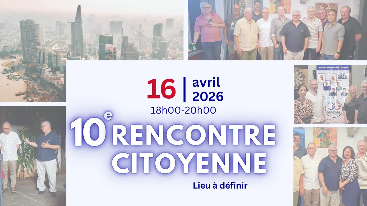 Rencontre ho chi minh 10e le 16 avril 2026