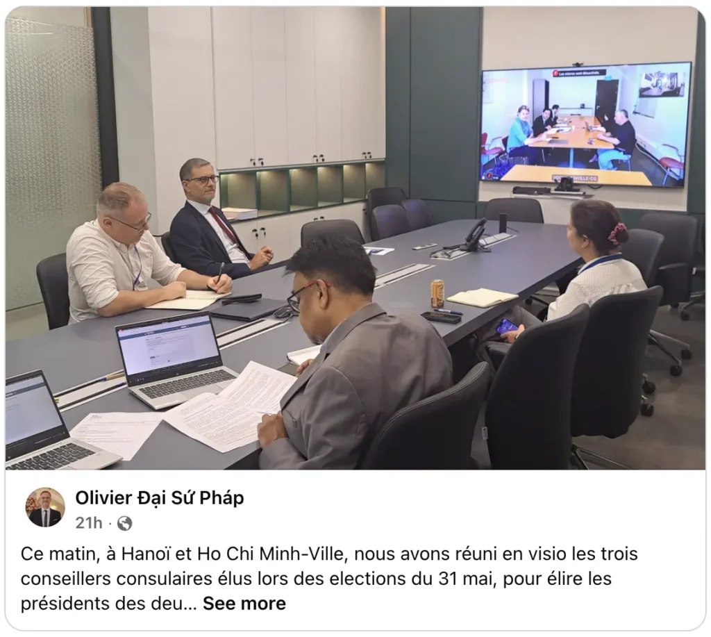 Poste de l'ambassadeur de France sur le premier conseil consulaire 2026 au Vietnam Poste de l'ambassadeur de France sur le premier conseil consulaire 2026 au Vietnam